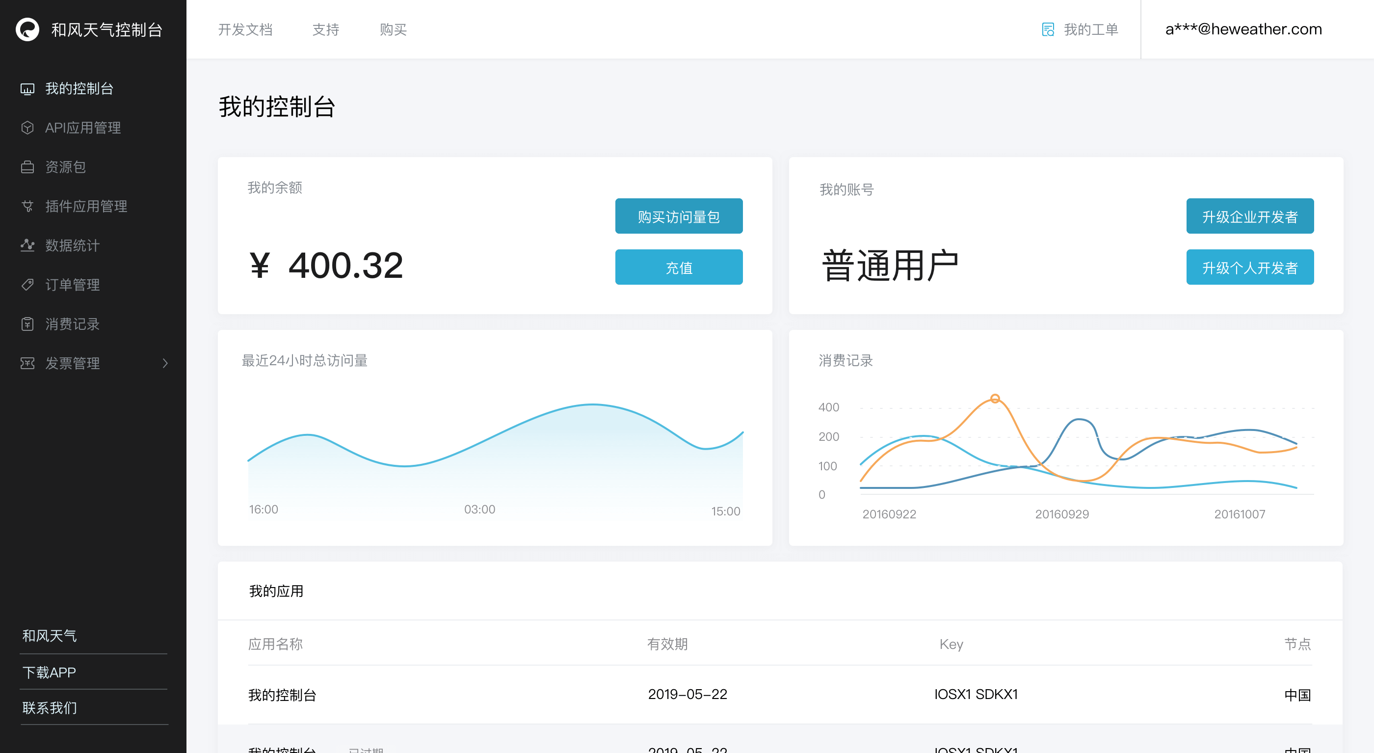 QWeather Console